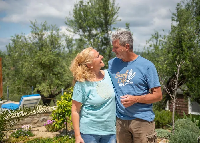 Gerendaház Hakuna Matata Holidays Wooden With Airco & Pool In Greek Olive Grove *