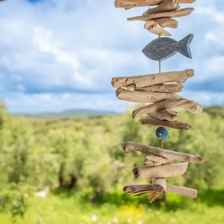 Hakuna Matata Holidays Wooden With Airco & Pool In Greek Olive Grove * Methone