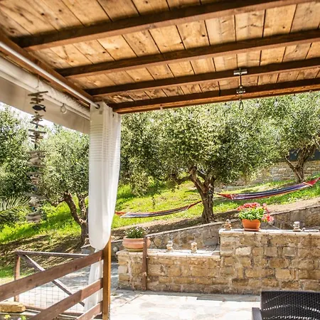 Hakuna Matata Holidays Wooden With Airco & Pool In Greek Olive Grove ميثوني