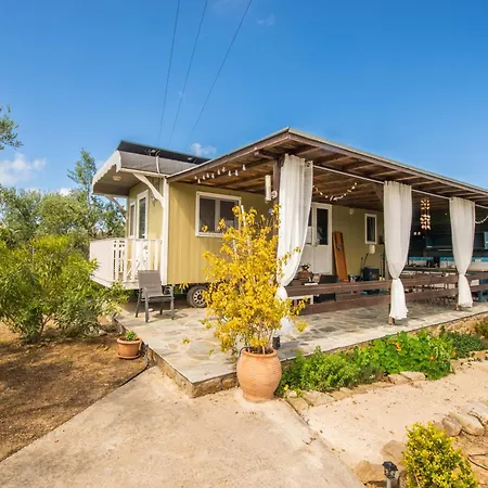 Lodge Hakuna Matata Holidays Wooden With Airco & Pool In Greek Olive Grove Methone