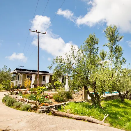 Hakuna Matata Holidays Wooden With Airco & Pool In Greek Olive Grove Lodge Methone